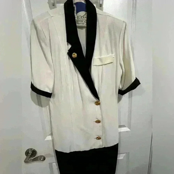 Vintage Michael Blair 80’s Dress Size 7 - Picture 5 of 9